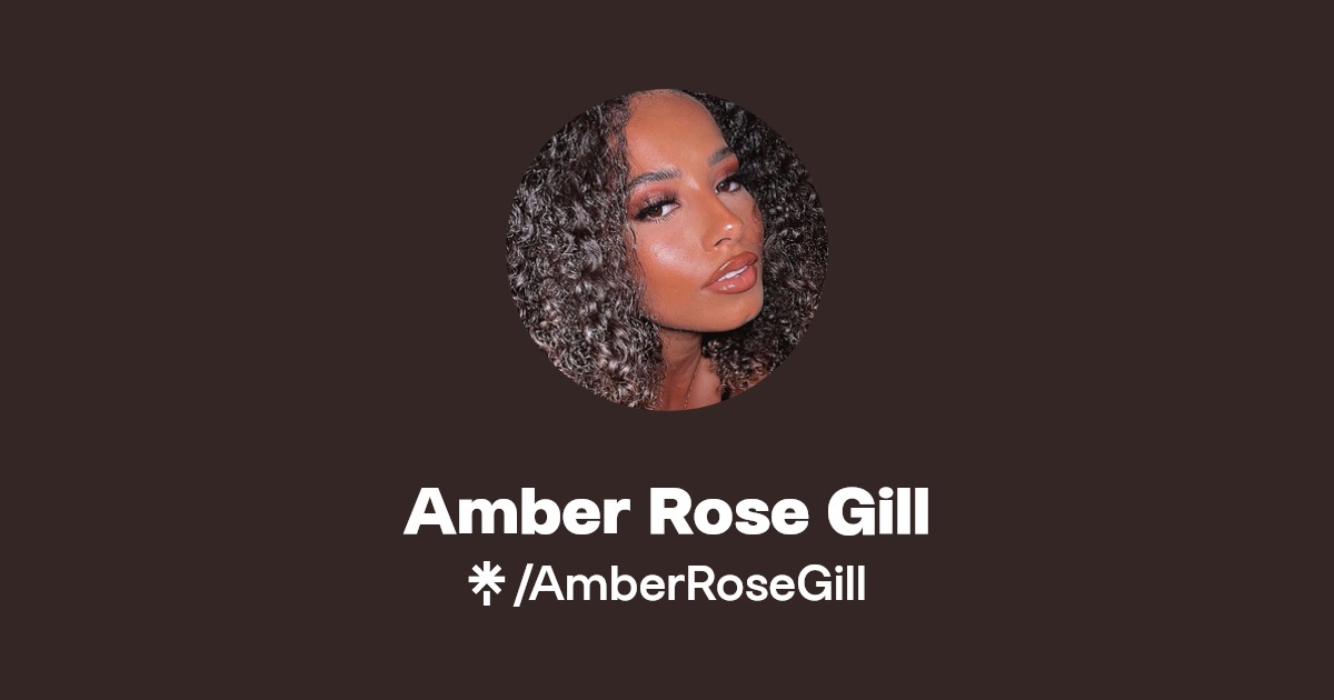 Amber Gill — what she looks like